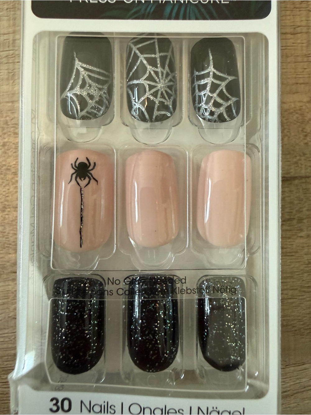 BNIB Limited Edition imPRESS Glow in the Dark Press-On Manicure Nails Full Moon - Picture 6 of 6